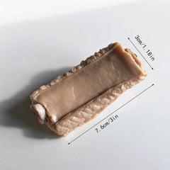Funny Bangs Clip Simulation Meat Skewers Side Clip