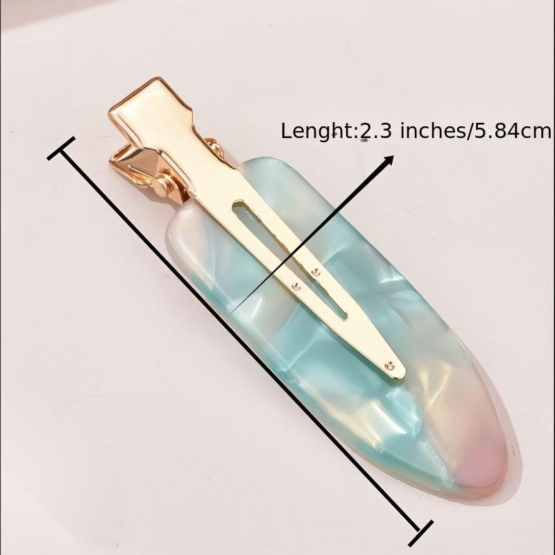 4pcs Acetic Acid Duck Billed Clip Hair Accessories