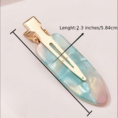 4pcs Acetic Acid Duck Billed Clip Hair Accessories