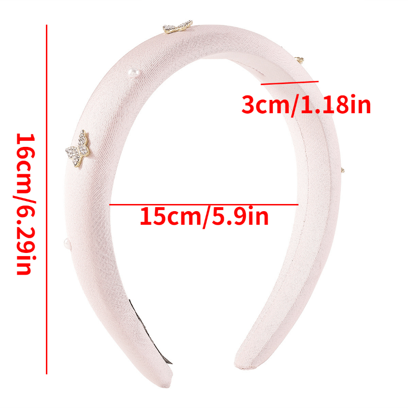 Sparkling Butterfly Headband for Women Girls