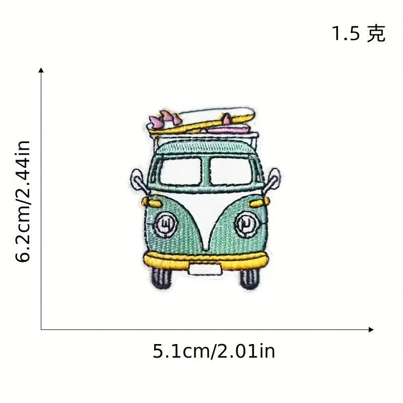 10pcs Planet Embroidery Stickers Bag Patch Clothing Accessories