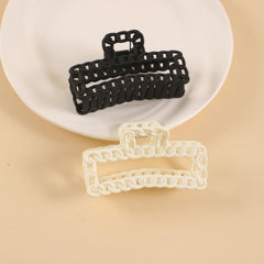 2pcs Matte Banana Clip Hair Claw Styling Accessories