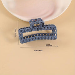 2pcs Matte Banana Clip Hair Claw Styling Accessories