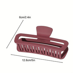 Hollow Large Hair Claw Non-slip Hair Claw Ponytail Holder Hair Accessories