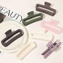 Hollow Large Hair Claw Non-slip Hair Claw Ponytail Holder Hair Accessories