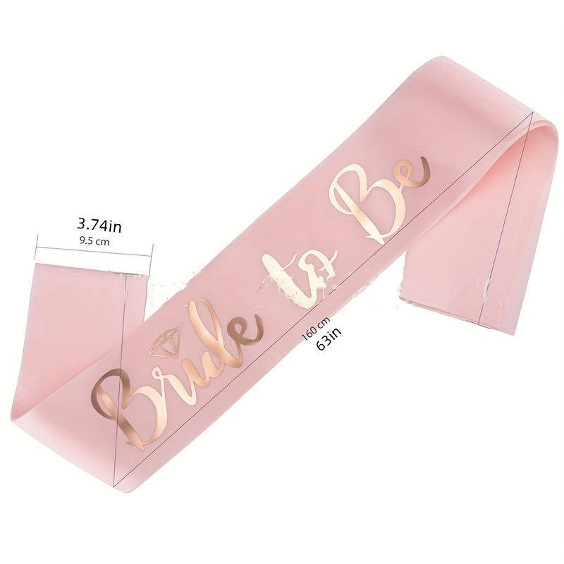 Bachelorette Party Veil & Headband Set for Bride To Be