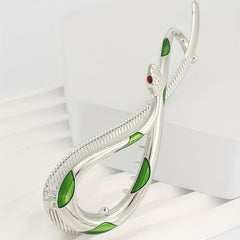 Vintage Snake Shape Hair Clip Female Head Hair Clip Small Snake Twist Claw Updo