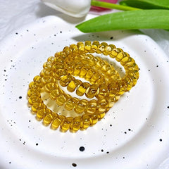 3pcs Spiral Hair Tie Elastic Hair Rope No Hair Damage Ponytail Hair Tie