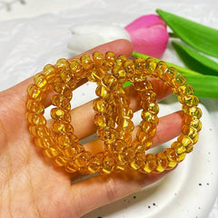 3pcs Spiral Hair Tie Elastic Hair Rope No Hair Damage Ponytail Hair Tie