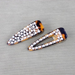 Vintage Faux Pearl Hair Clip for Women and Girls