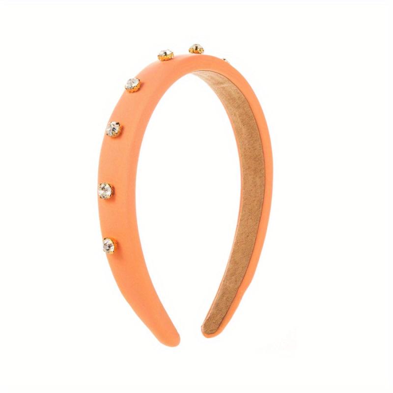 Rhinestone Headband Wide Brim Head Hoop Hair Accessories