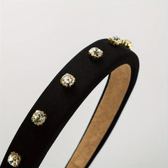 Rhinestone Headband Wide Brim Head Hoop Hair Accessories