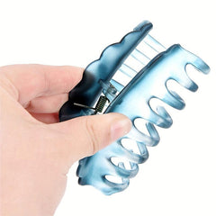 Leopard Pattern Hair Claw Clip Crystal Hair Claw Accessories