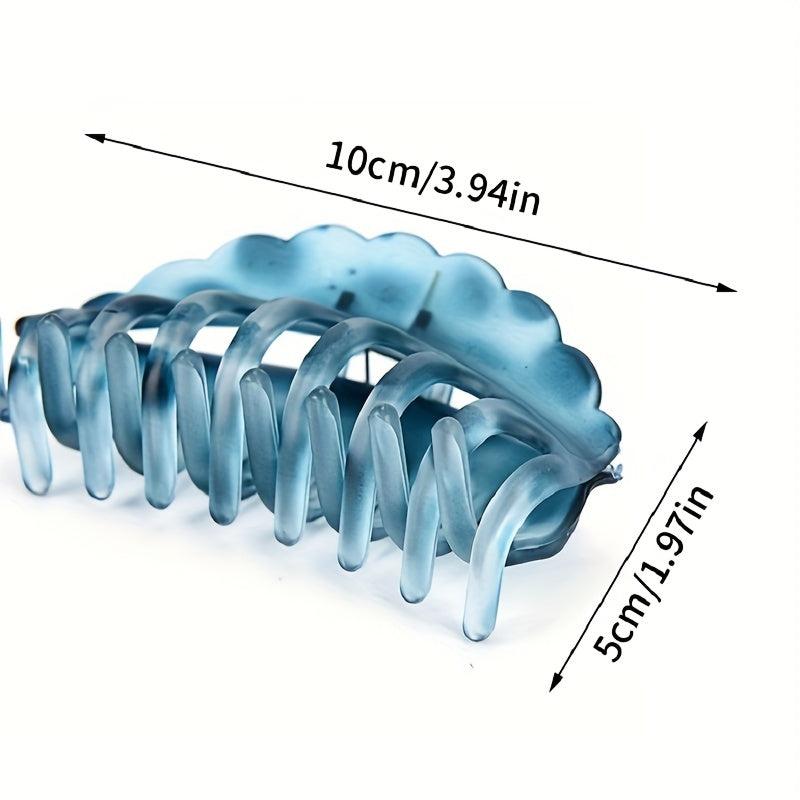 Leopard Pattern Hair Claw Clip Crystal Hair Claw Accessories