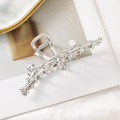 Chinese Style Pearl Hair Claw Accessory