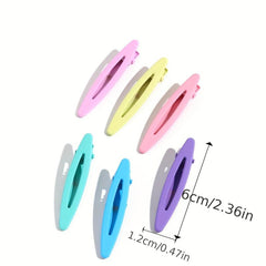 Candy Oval Shape Hair Clip Side Clip Bangs Clip Style Hair Accessories