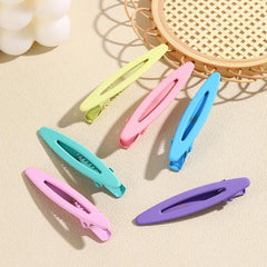 Candy Oval Shape Hair Clip Side Clip Bangs Clip Style Hair Accessories