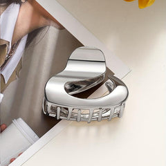 2pcs Alloy Small Hair Claw Basic Shark Claw Hair Styler Hair Accessories