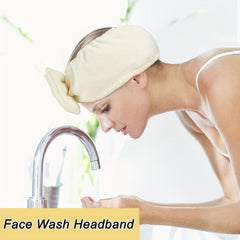 Bowknot Headband Elastic Hair Band for Washing Face Makeup