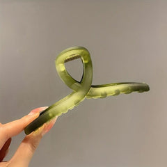 Gradient Hair Claw Square Shark Claw Jaw Clip Hair Accessory
