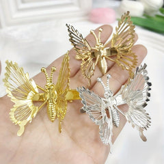 Metal Butterfly Hair Clip Insect Series Side Clip Hair Accessories for Women