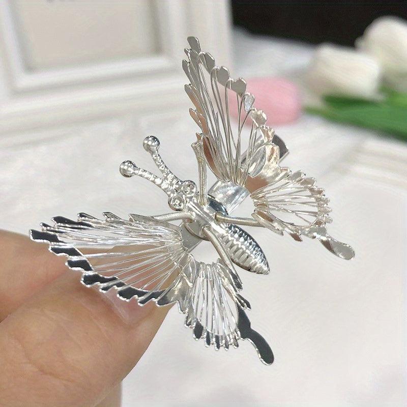 Metal Butterfly Hair Clip Insect Series Side Clip Hair Accessories for Women