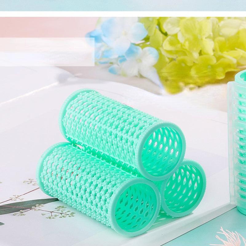 4pcs DIY Hair Rollers Self Grip Curlers Heatless Hairdressing Tool