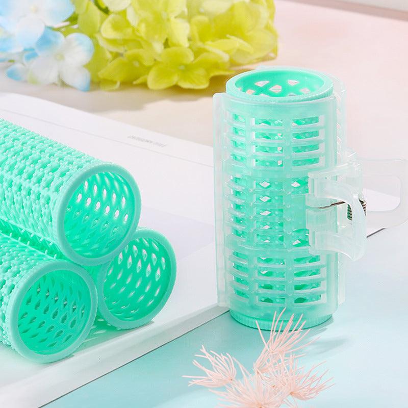 4pcs DIY Hair Rollers Self Grip Curlers Heatless Hairdressing Tool