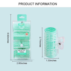 4pcs DIY Hair Rollers Self Grip Curlers Heatless Hairdressing Tool