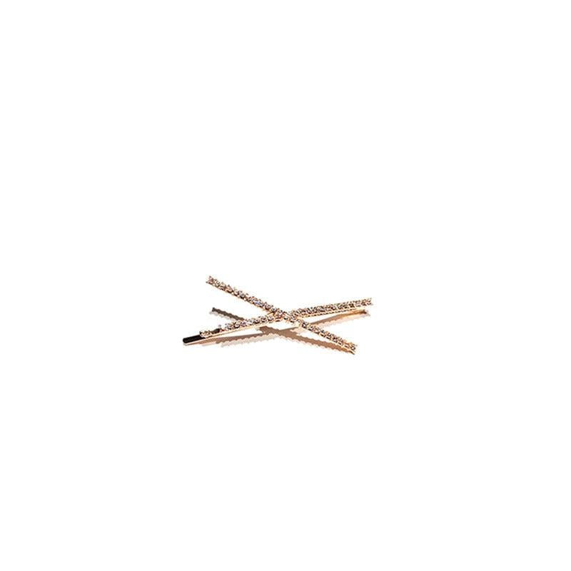 Rhinestone Hair Clip Bobby Pin Head Jewelry Sparkling Side Clip