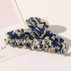 Leopard Print Acrylic Hair Claw Clip Hair Accessories for Women Girls
