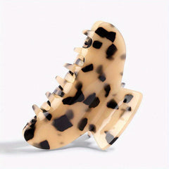 Acetate Hair Claw Leopard Print Ponytail Holder Hair Accessories