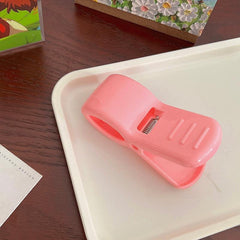 Large Clothes Peg Shaped Hair Clip for Ponytail Holder Women Girls