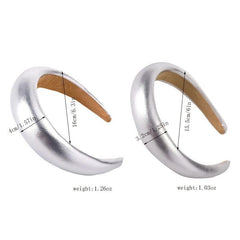 Solid Sponge Hair Hoop for Women's Hair