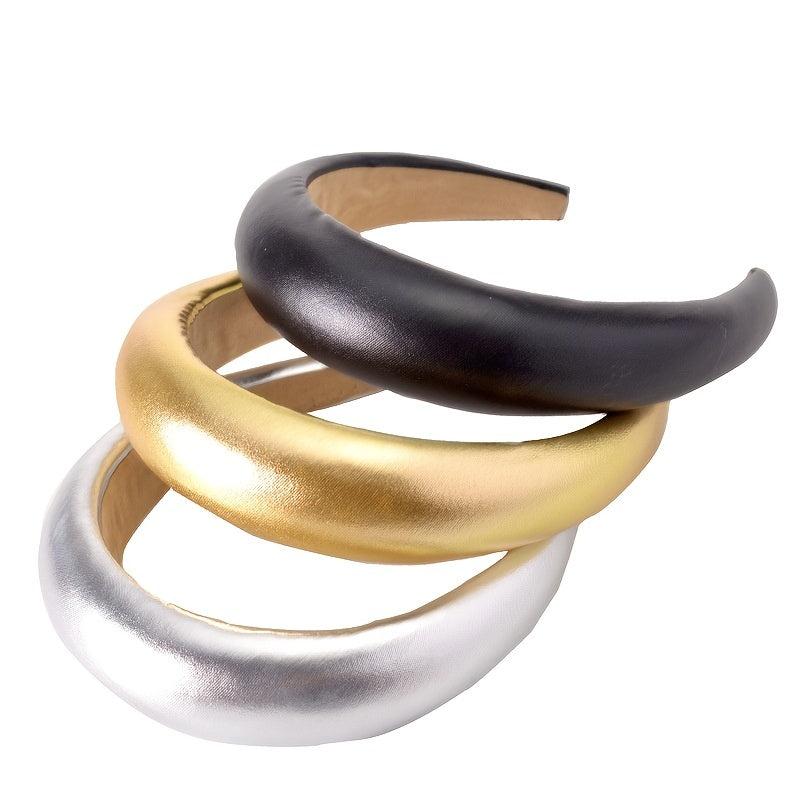 Solid Sponge Hair Hoop for Women's Hair