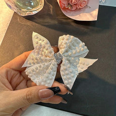Y2K Candy Bow Hair Clips Non Slip Barrette Hair Slides Clip