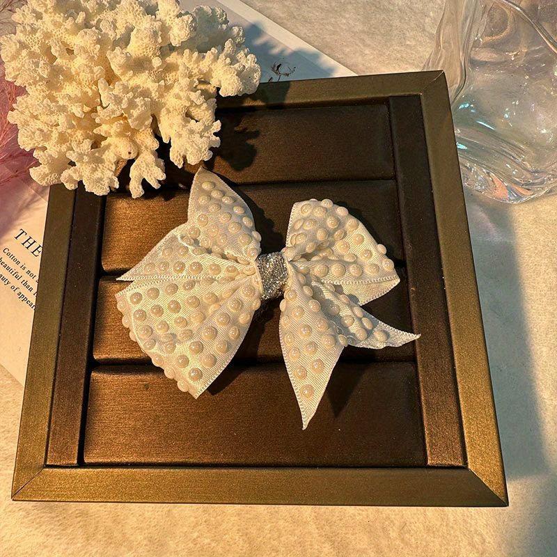 Y2K Candy Bow Hair Clips Non Slip Barrette Hair Slides Clip