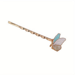 Butterfly Decor Bobby Pin Hair Clip Non Slip Accessory