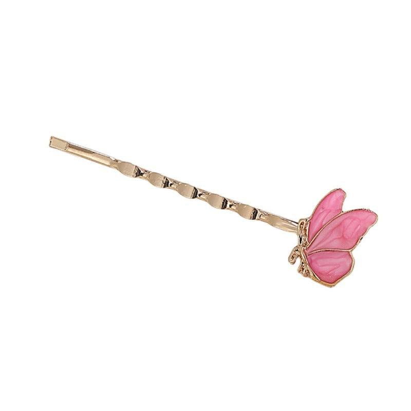Butterfly Decor Bobby Pin Hair Clip Non Slip Accessory