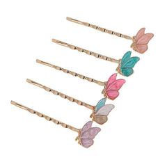 Butterfly Decor Bobby Pin Hair Clip Non Slip Accessory