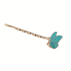 Butterfly Decor Bobby Pin Hair Clip Non Slip Accessory