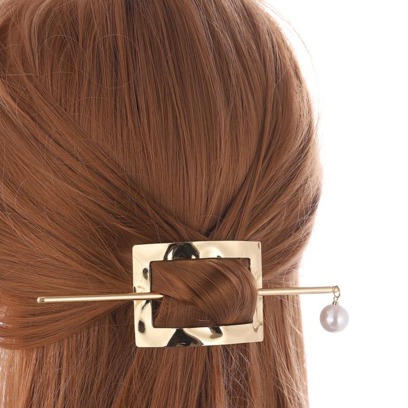 Curved Ladies Hair Clip Lazy Hairpin