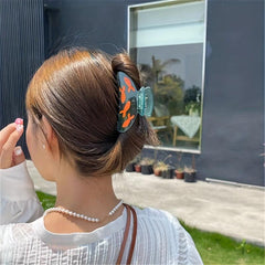 Acetate Jelly Hair Claw Cartoon Fish Shark Claw Ponytail Holder