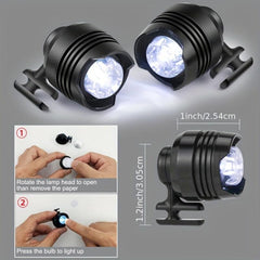 2pcs Metal Light Shoe Charm Clogs DIY Shoe Buckle Sandals Glowing Accessories