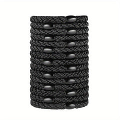 15pcs Solid Hair Rope Elastic Ponytail Holder Hair Accessories