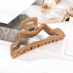 Matte Hair Claw Clip Non Slip Strong Grip Hair Jaw Clip For Thick Hair