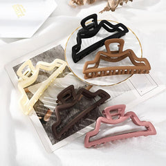 Matte Hair Claw Clip Non Slip Strong Grip Hair Jaw Clip For Thick Hair