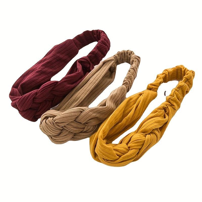 Wide Knot Headband for Women Cross Knot Hairband Hair Accessories