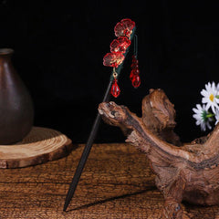 Wooden Hairpin Tassel Shake Hairpin Ancient Style Headdress
