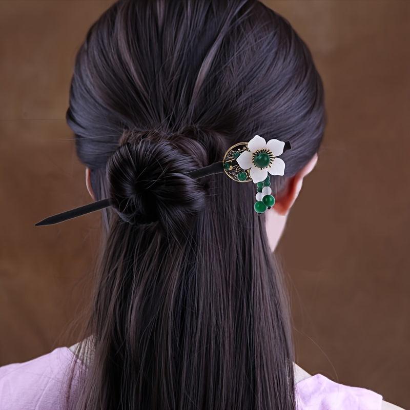 Wooden Hairpin Tassel Shake Hairpin Ancient Style Headdress